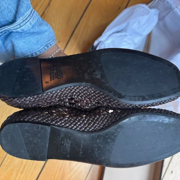 Massimo Dutti  Women's Woven Flats 38 - Picture 4 of 6